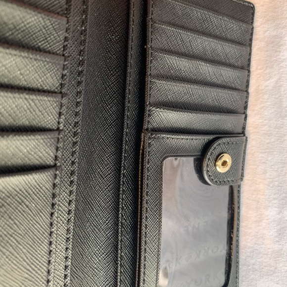 Black and Silver Kate Spade Wallet - Picture 6 of 6